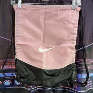 NIKE PINK Cinch Bag backpack Drawstring Closure Gym Bag